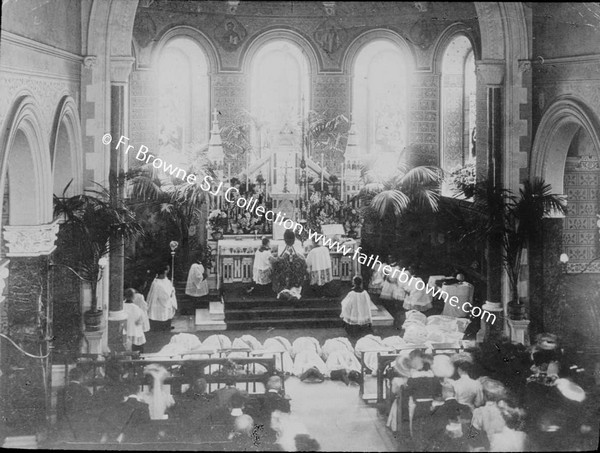 MILLTOWN PARK S.J. INTERIOR W.DOYLE'S ORDINATION